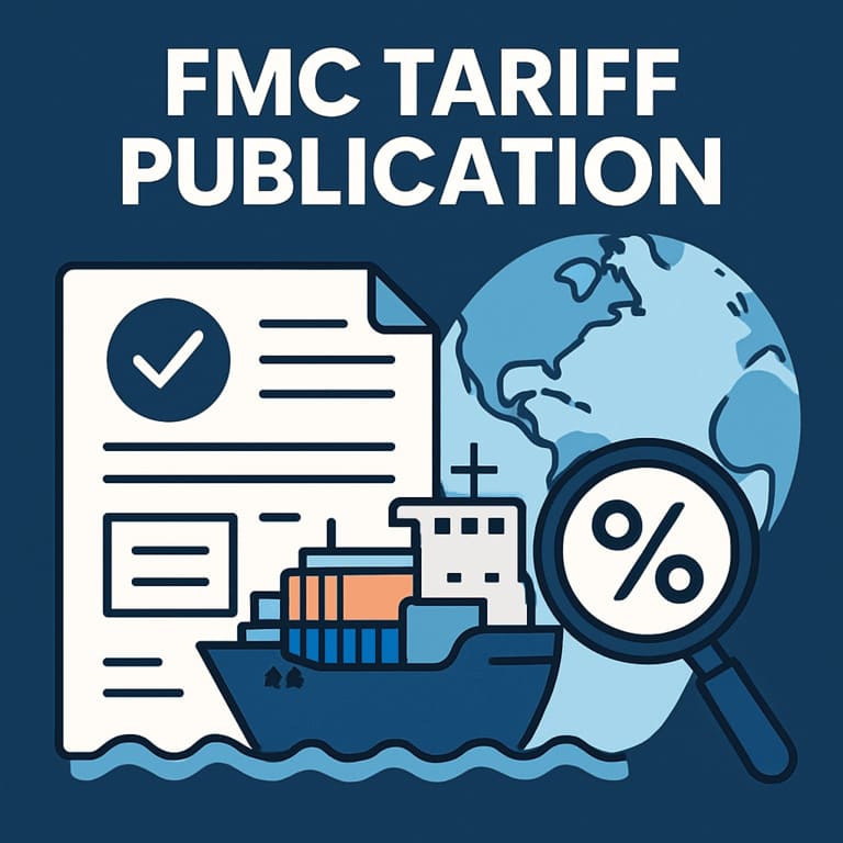 FMC Tariff Publication