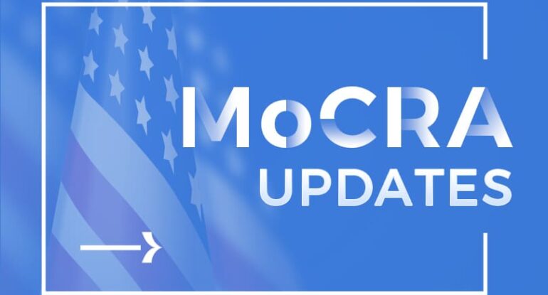 FDA MoCRA Update Transcript