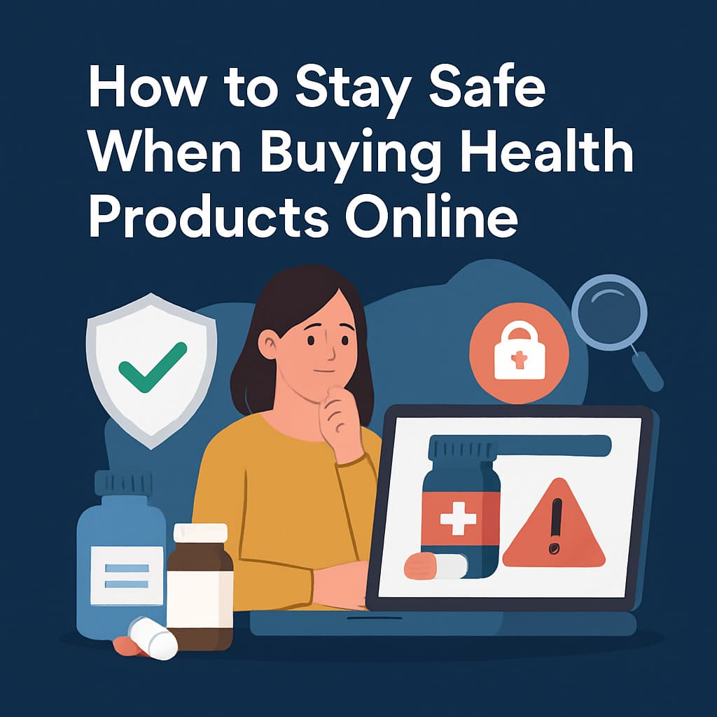 How to Stay Safe When Buying Health Products Online