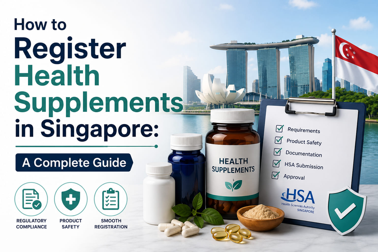 How to Register Health Supplements in Singapore A Complete Guide