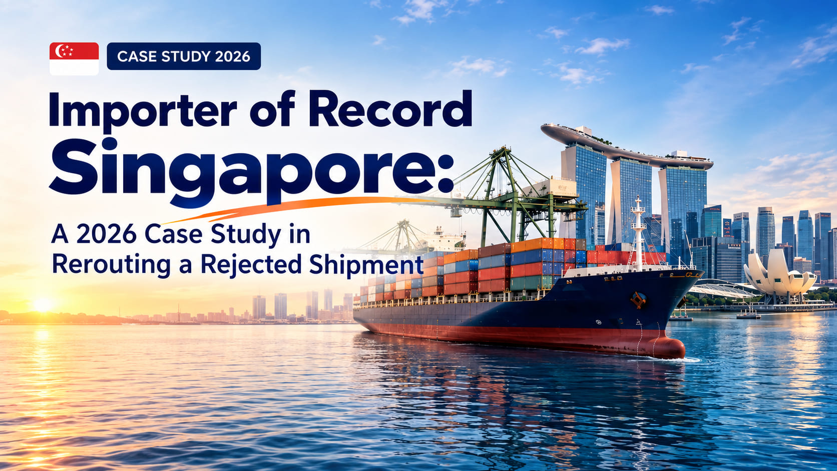 Importer of Record Singapore A 2026 Case Study in Rerouting a Rejected Shipment (1)