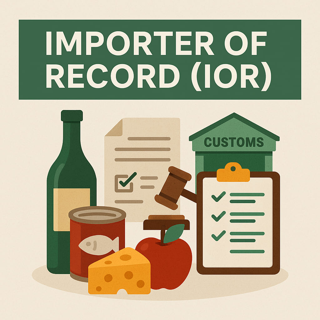 Importer of Record for F&B Brands (1)