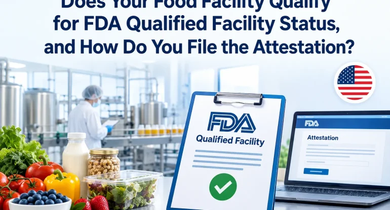 Does Your Food Facility Qualify for FDA Qualified Facility Status, and How Do You File the Attestation