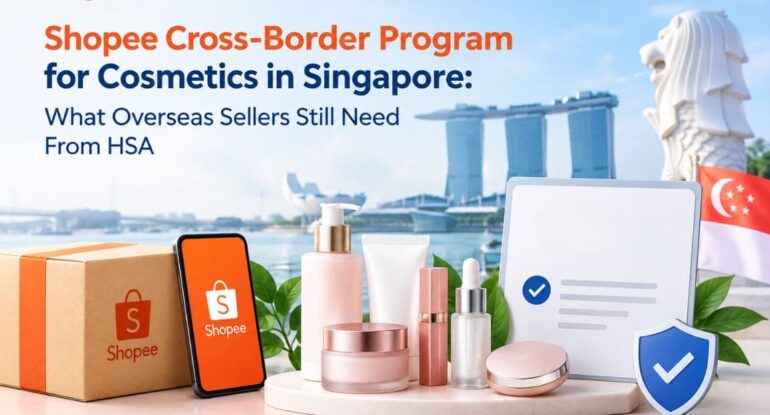 Shopee Cross-Border Program for Cosmetics in Singapore
