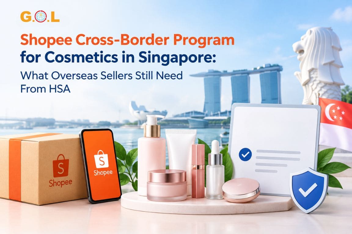 Shopee Cross-Border Program for Cosmetics in Singapore